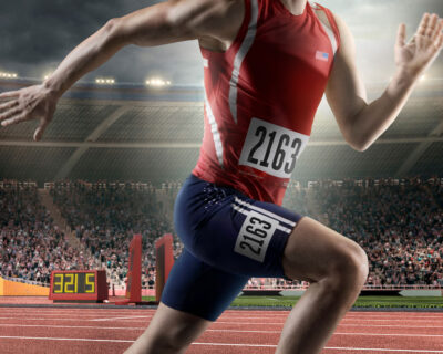 Olympic Athletic Runner 100 meter