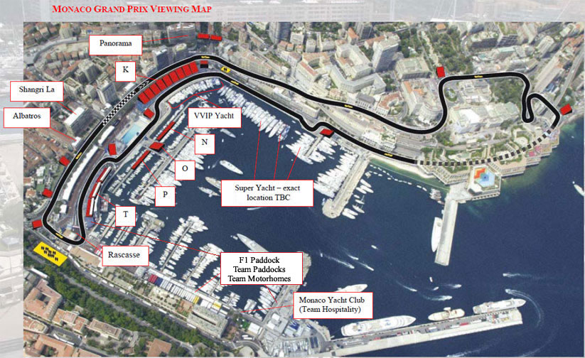 Monaco Grand Prix 2024 Formula 1™ Hospitality Tickets, Trackside Yachts &  Hotels with VIP Track Terraces