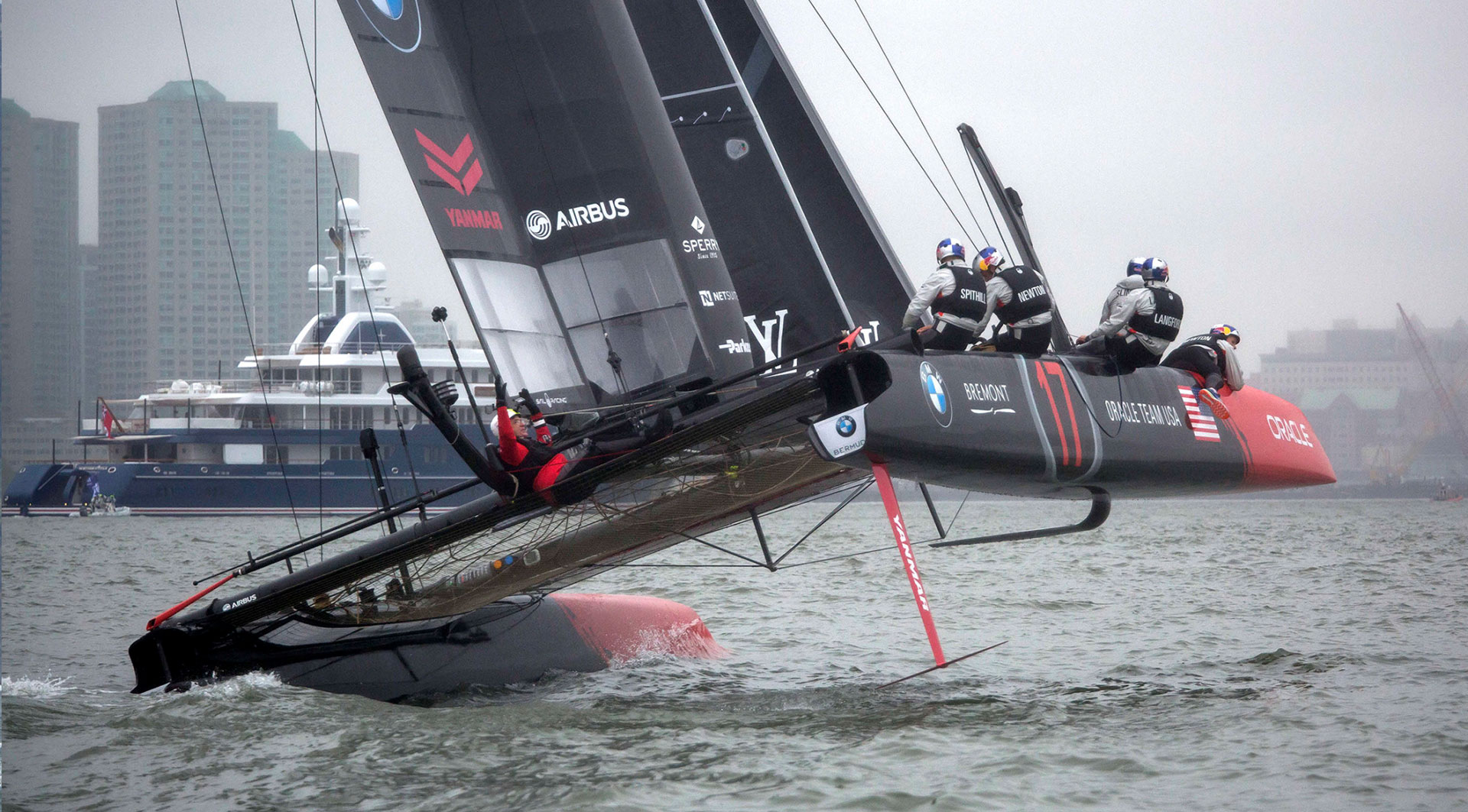 Louis Vuitton America's Cup Playoffs: Semi-Final June 2017 - from