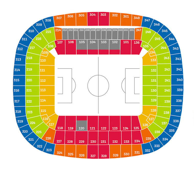 Munich seating chart