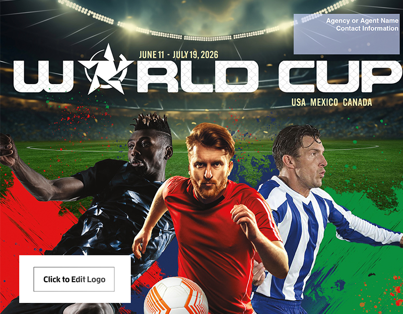 Travel Agent World Cup White Label Flyer