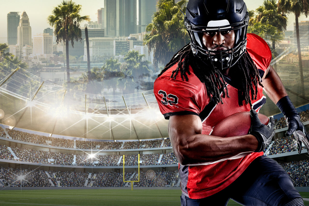 NFL Super Bowl Stadium and Player