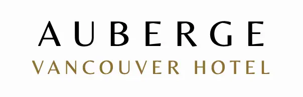 Auberge Vancouver Hotel logo displayed in an elegant serif font, perfect for travelers considering World Cup Hotels & Accommodations in Vancouver.