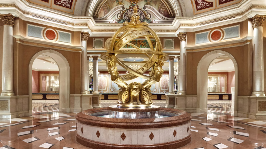 The Venetian Resort lobby