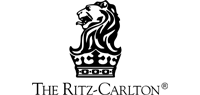 Logo of The Ritz-Carlton, featured as a luxury hotel option near Melbourne Park for the Australian Open, located at 650 Lonsdale Street, Melbourne, Australia.