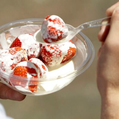 Wimbledon Strawberries and Cream a common feature of the best WImbledon travel packages