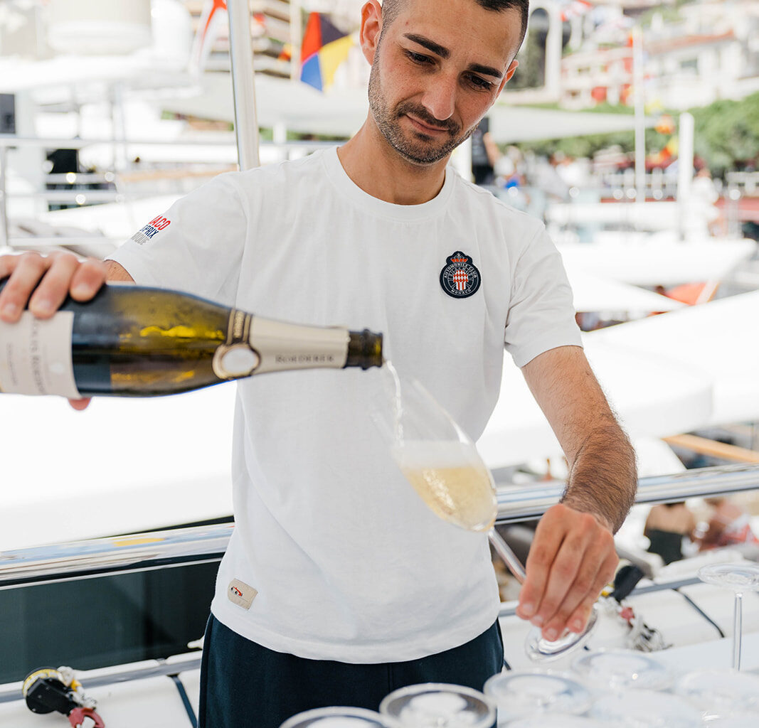 Hospitality on Yacht at the Monaco Grand Prix