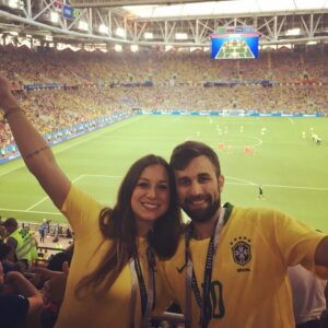 photo taken at the 2018 world cup in russia by a roadtrips host