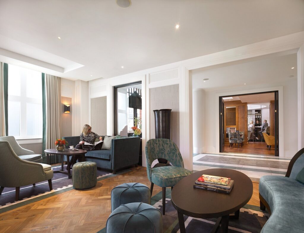 Dylan Hotel Dublin Living Area