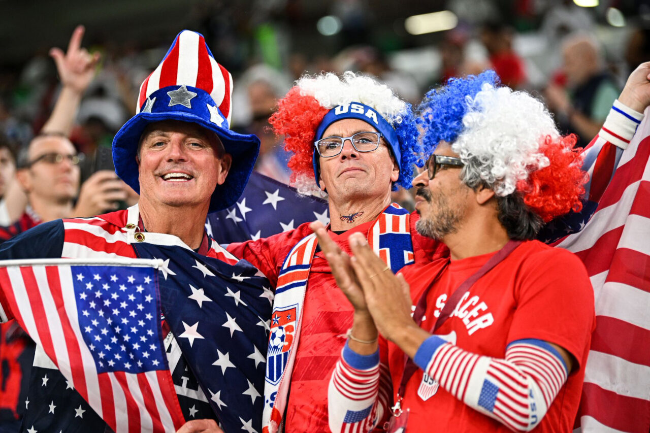 Team USA Fans at the World Cup