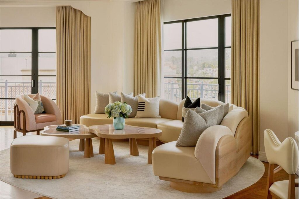 The Maybourne Beverly Hills Hollywood Suite Living