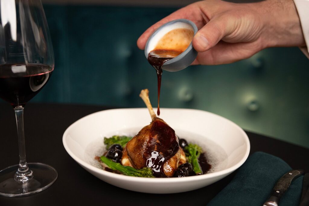 Hotel Dundee duck leg