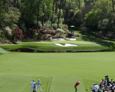 Viewing spots at Augusta National Tee Box at Hole 6