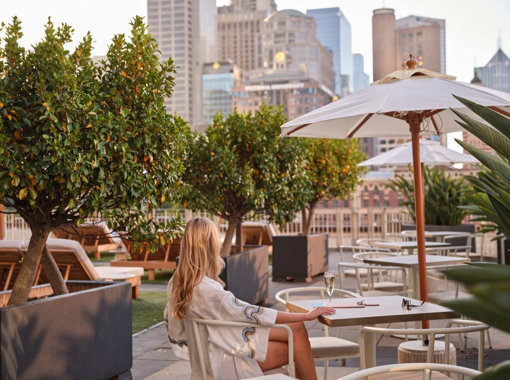 Langham Melbourne Pool Deck
