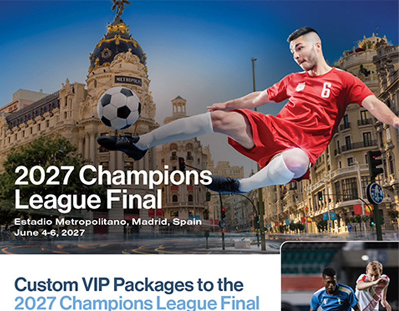 Champions League Final Client Flyer