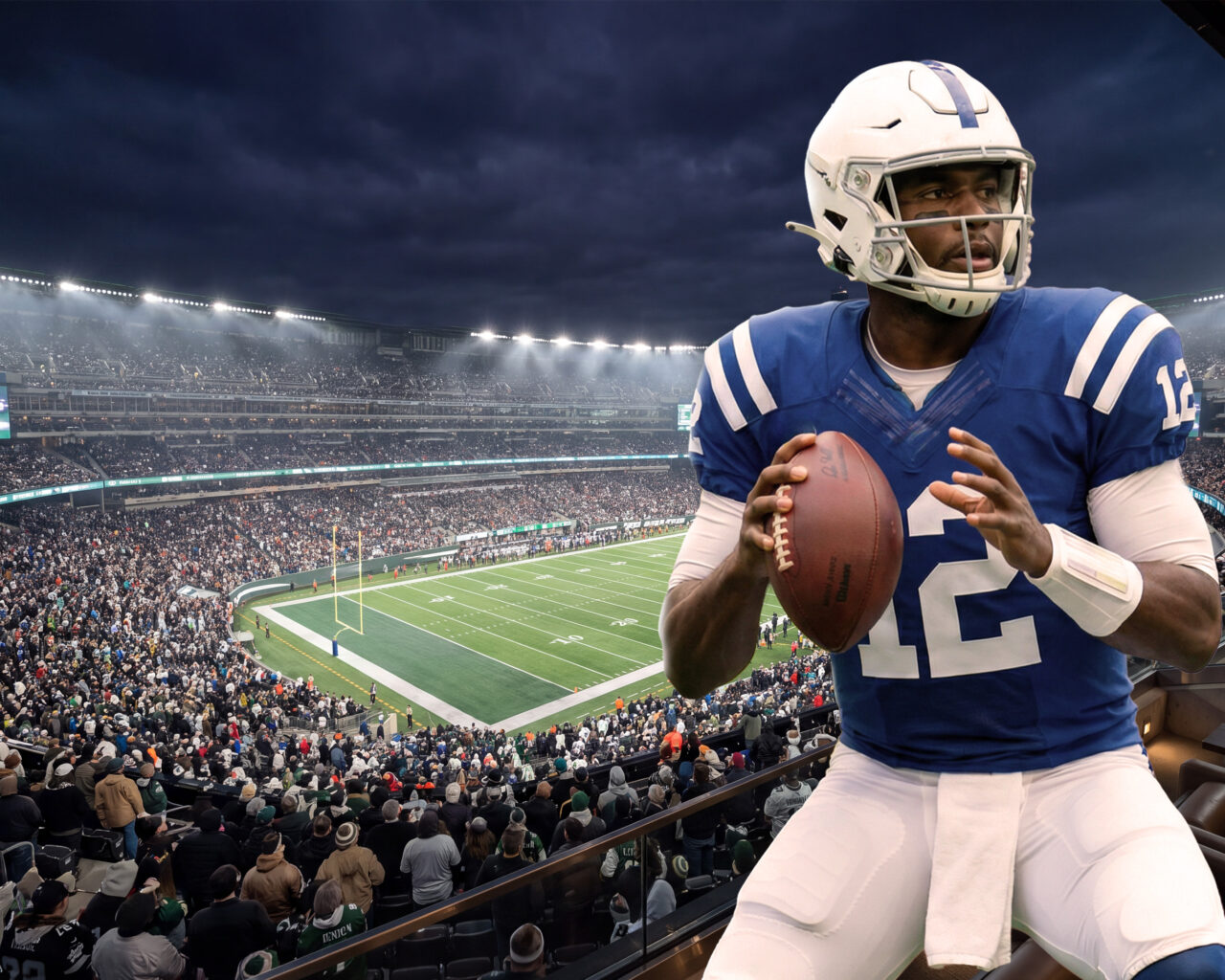 NFL Football Stadium and Player