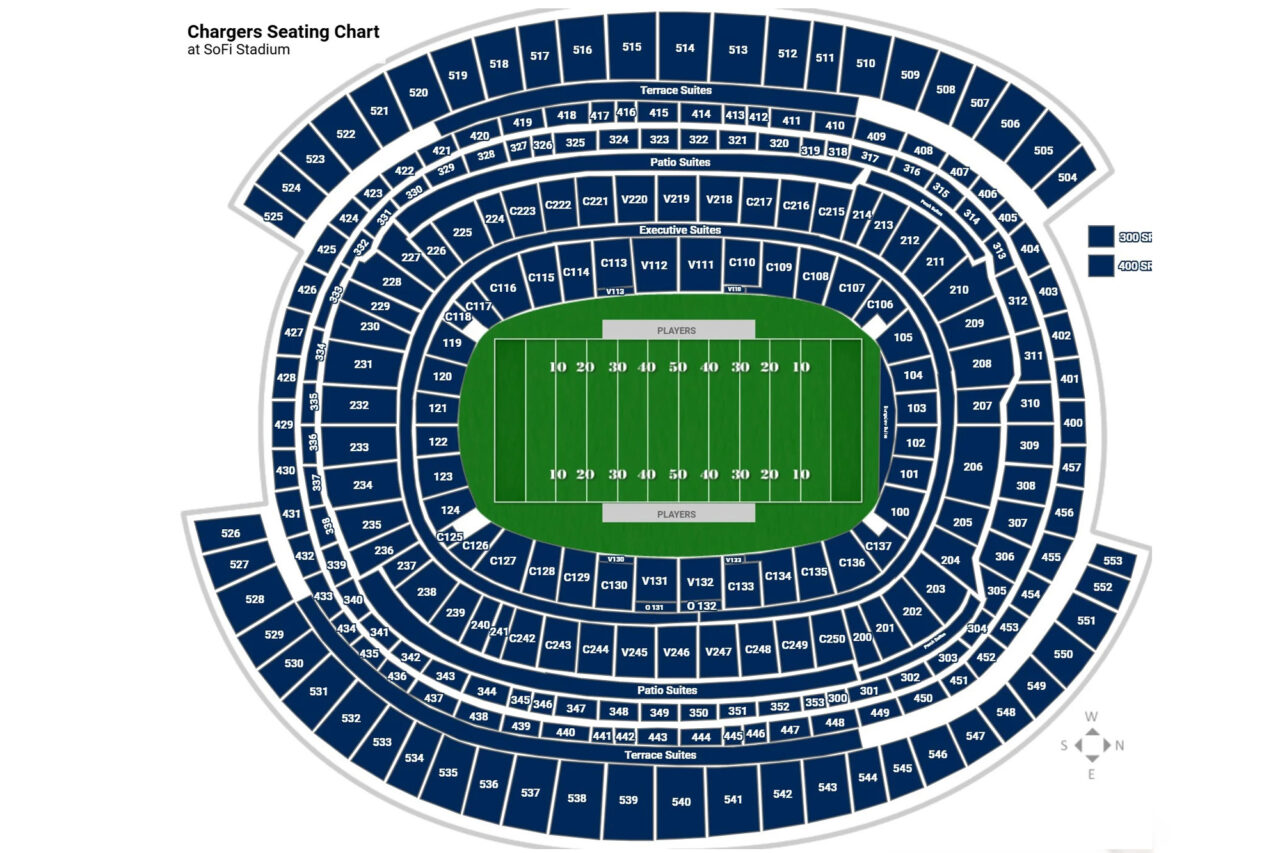 SoFi Stadium Seating Chart