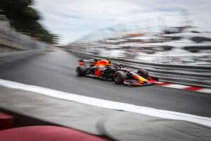 Superyacht hospitality in Port Hercule during the Monaco Grand Prix